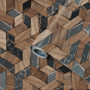 Wooden Mosaic kontaktplast