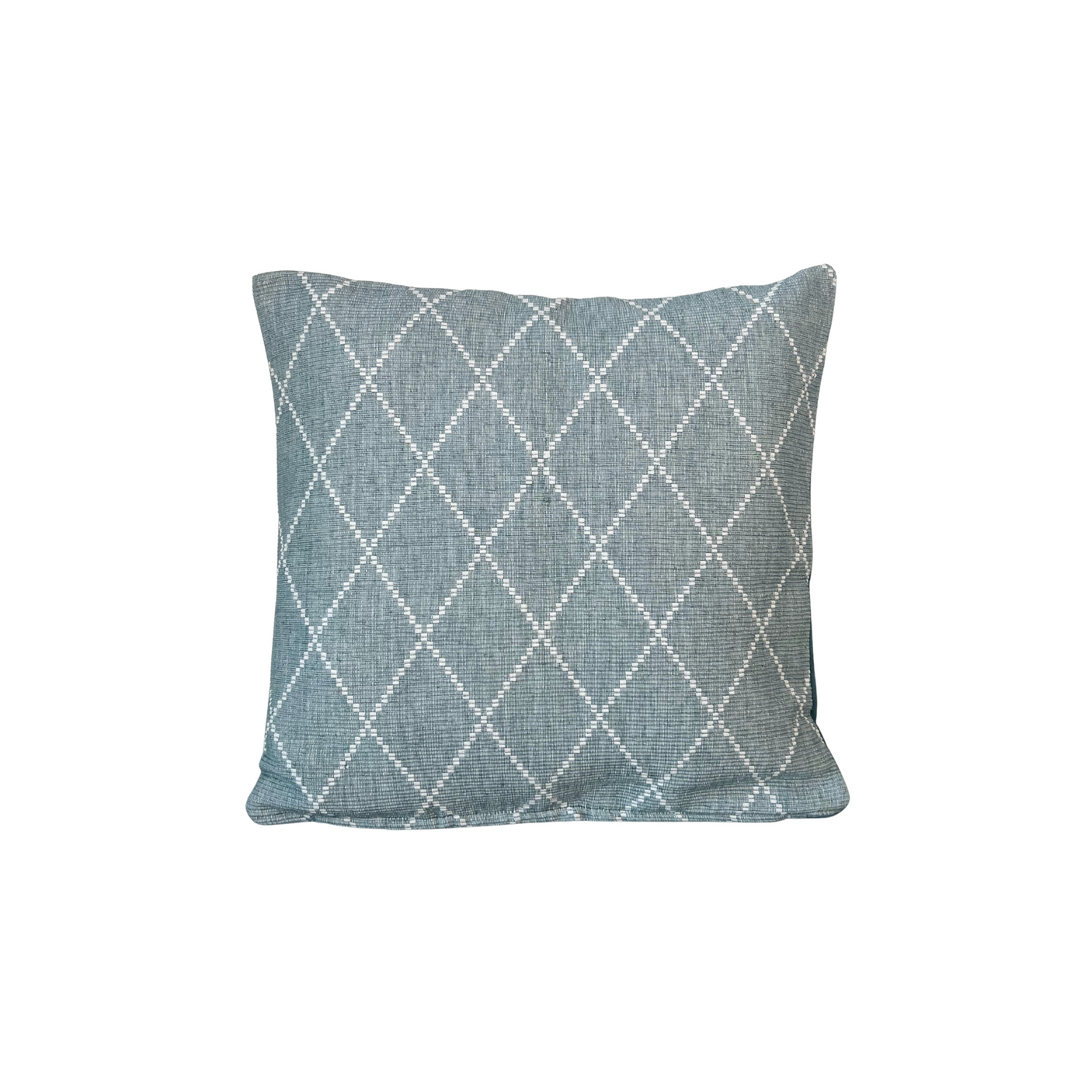 Putetrekk jaquard bomull aqua