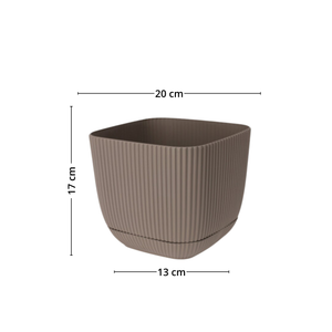 Linea potte, brun