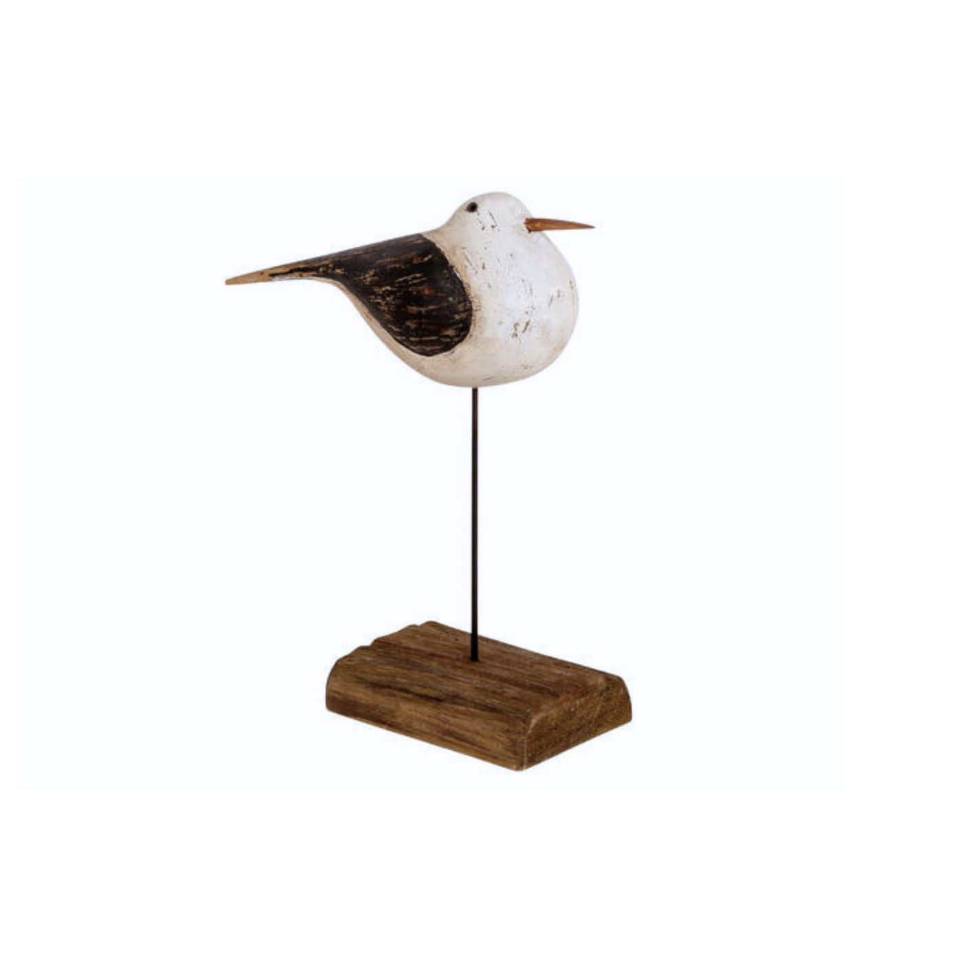 Rustikk måkefigur