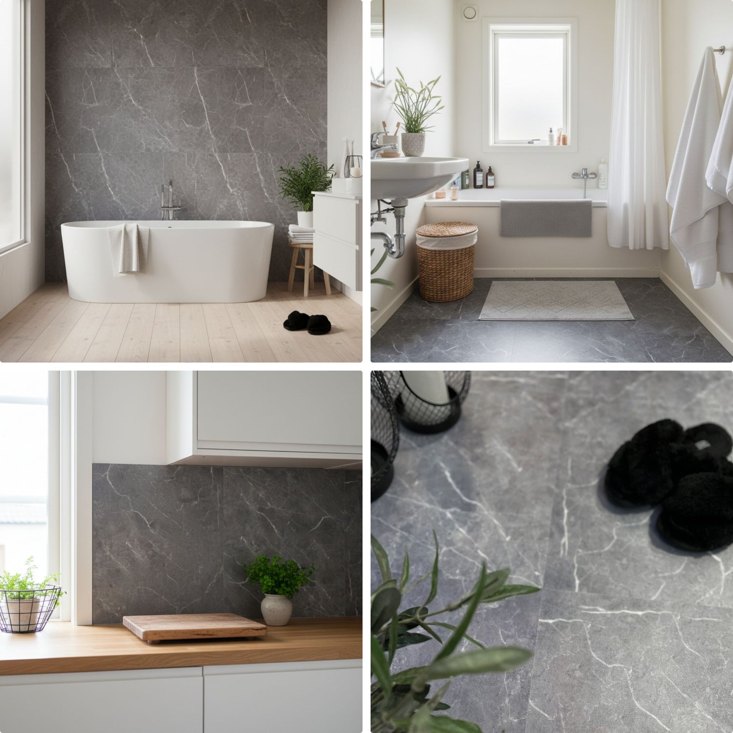 8-pk Firenze selvklebende fliser