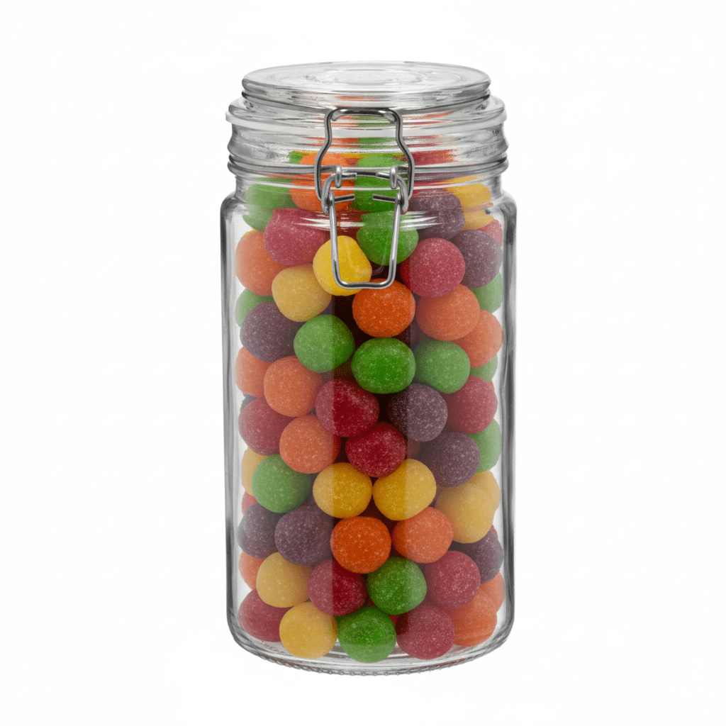 Sylteglass med patentlokk 1000 ml - Lindas Dekor