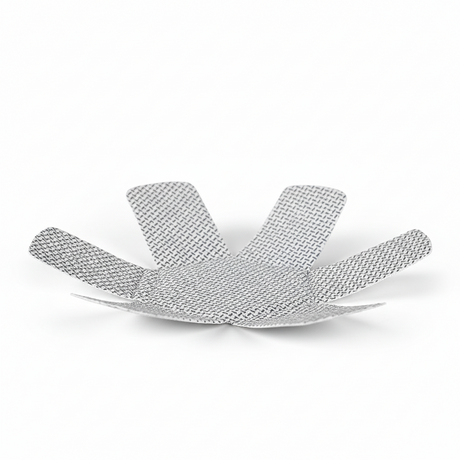 grå kjøkkenbeskytter til panner og gryter oppbevaring