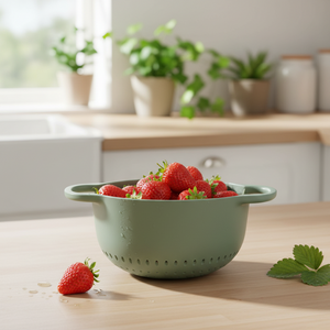 Mepal dørslag til skylling av grønnsaker og frukt på kjøkkenet