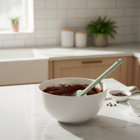 Slikkepott med sjokoladekakedeig