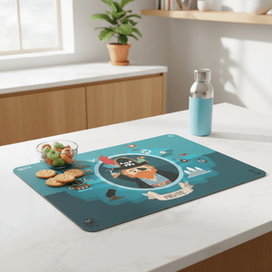 Bordbrikke Pirat 45 × 30 cm - Lindas Dekor