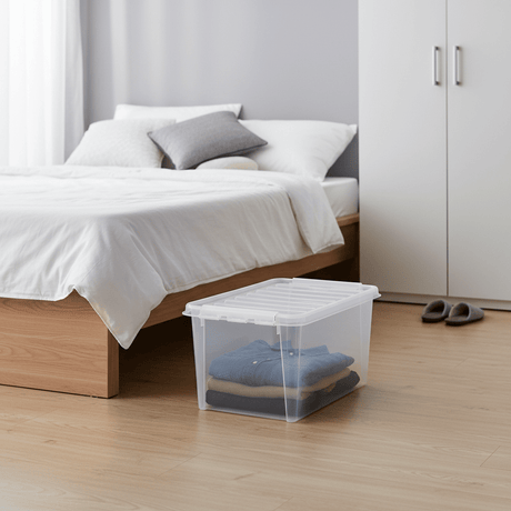 SmartStore™ Classic oppbevaringsboks med lokk 46 L - Lindas Dekor