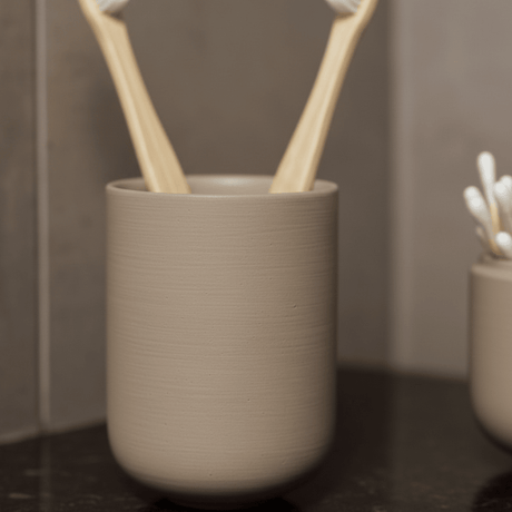 Tannbørsteholder Sensu Taupe - Lindas Dekor