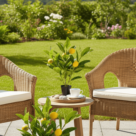 Terrasse hage