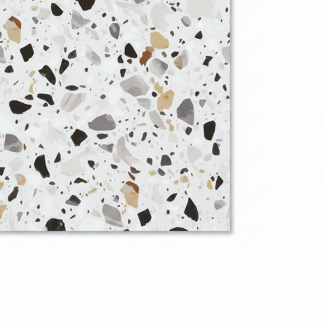 11-pk Sirocco Soft Terrazzo selvklebende gulvfliser