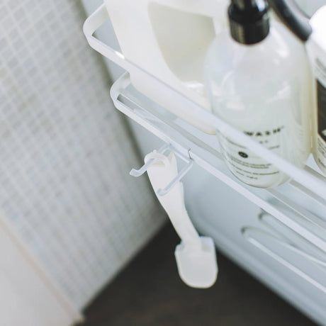 Magnetisk hylle til siden av vaskemaskin med ekstra krok