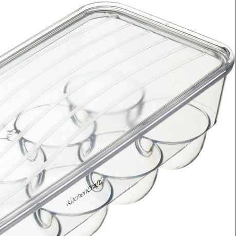 Praktisk eggoppbevaring med lokk for ryddig organisering i kjøleskap