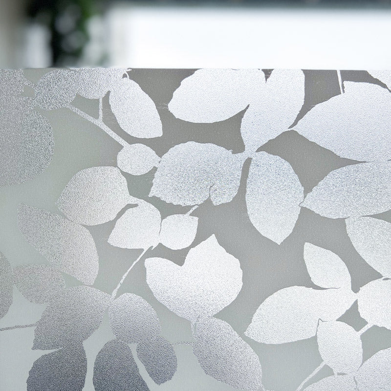 Vareprøve: Static Leaf Vindusfolie - Lindas Dekor