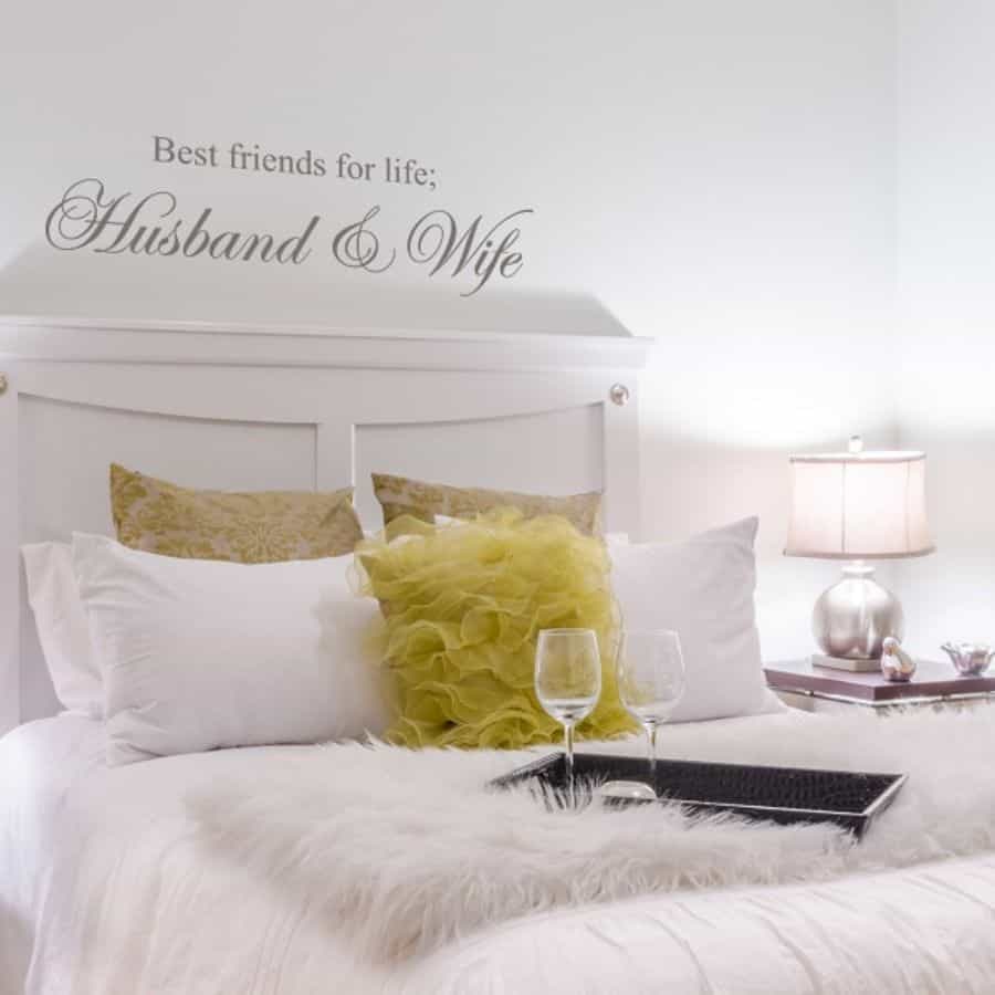Best friends for life; Husband & Wife