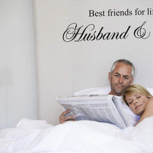 Best friends for life; Husband & Wife