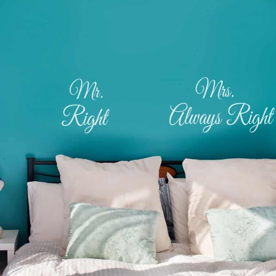 Mr. Right & Mrs. Always Right