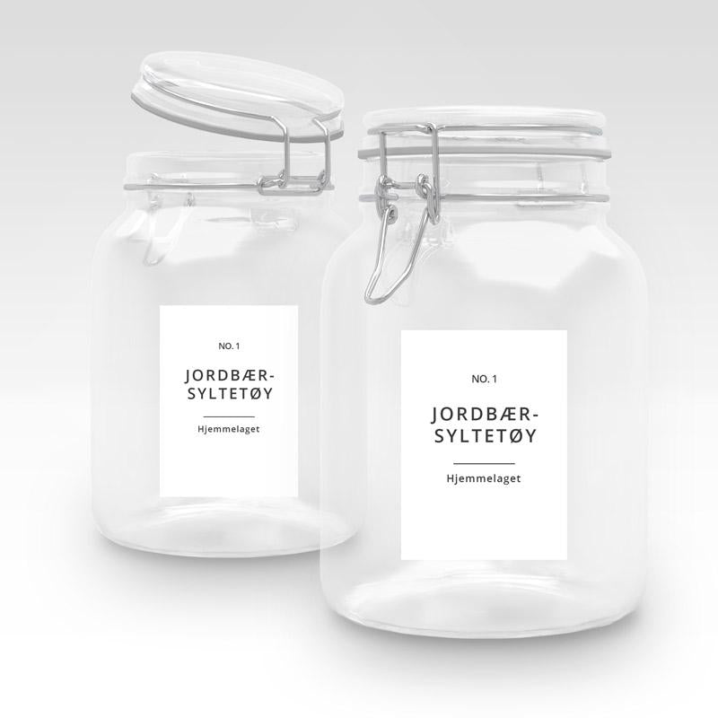 Etiketter hjemmelaget syltetøy - Lindas Dekor