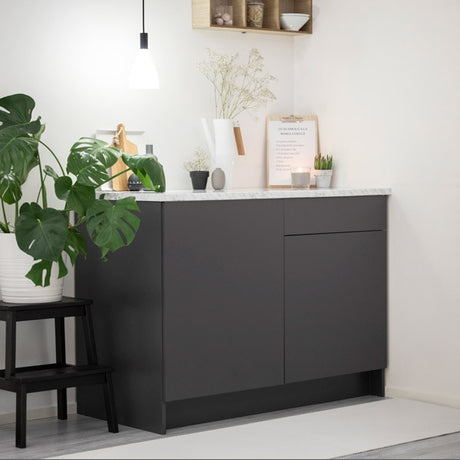 Selvklebende antrasitt folie – enkel montering på glatte flater
