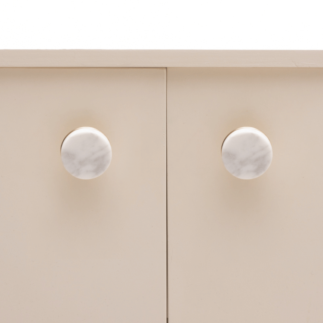 Parisknopp, marmor 28 mm