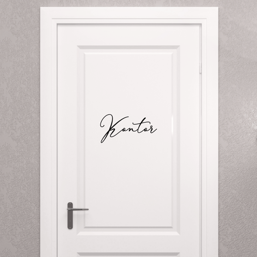 Kontor wallsticker