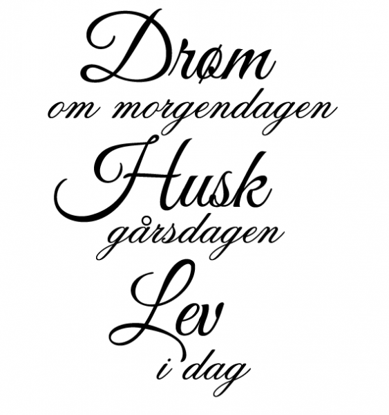 Drøm om morgendagen