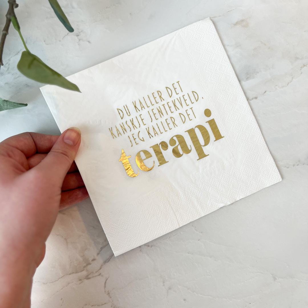 20-pk Servietter til jentekveld