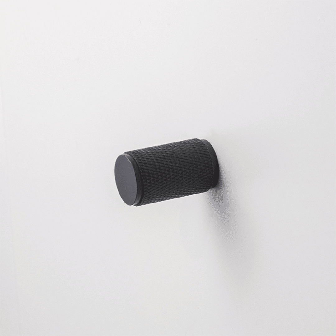 Stockholmsknut, sort 14 mm - Lindas Dekor