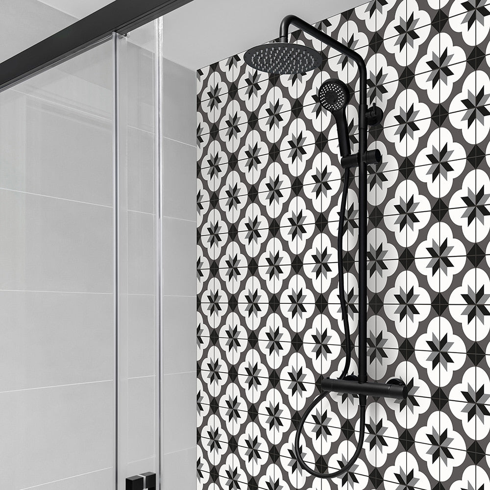 8-pk Bergen selvklebende fliser