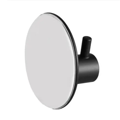 4-pk Selvklebende knagg, sort matt